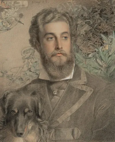 Portrait Of Cyril Flower Lord Battersea