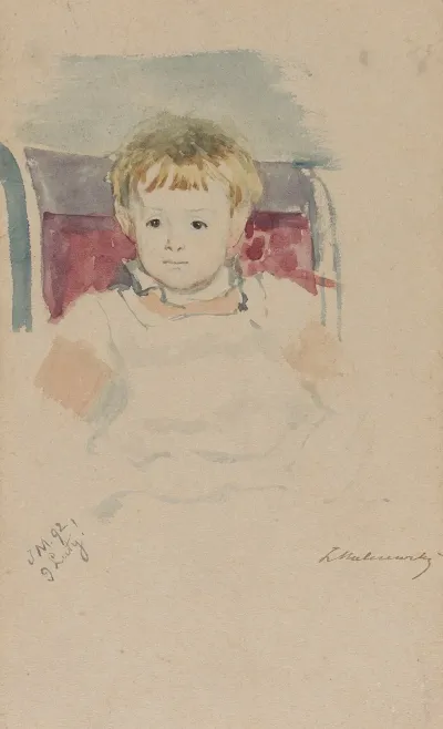 Portrait Of Daughter Julia