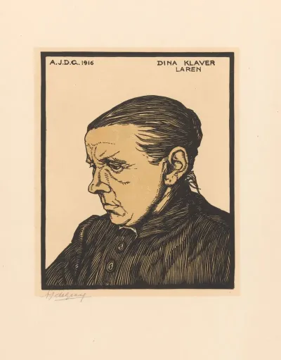 Portrait Of Dina Klaver Laren