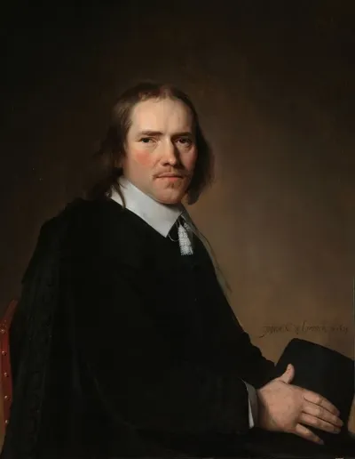 Portrait Of Dirck Johannes Or Jacobus Wallis