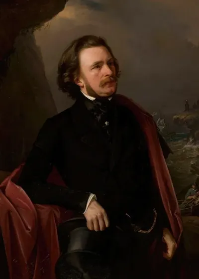 Portrait Of Doctor Teodor Teutold Tripplin Traveller