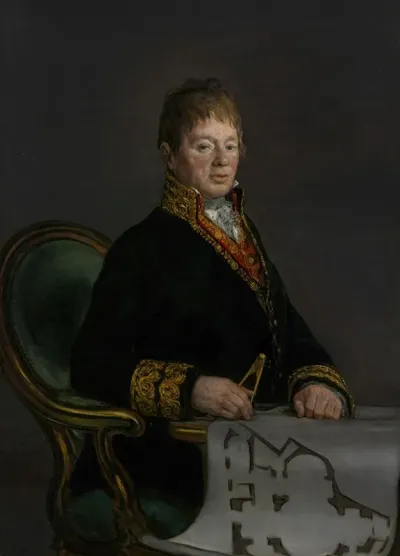 Portrait Of Don Juan Antonio Cuervo