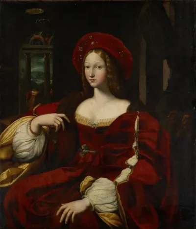Portrait Of Dona Isabel De Requesens Vice Queen Of Naples Formerly Known As Portrait Of Princess Joan Of Aragon