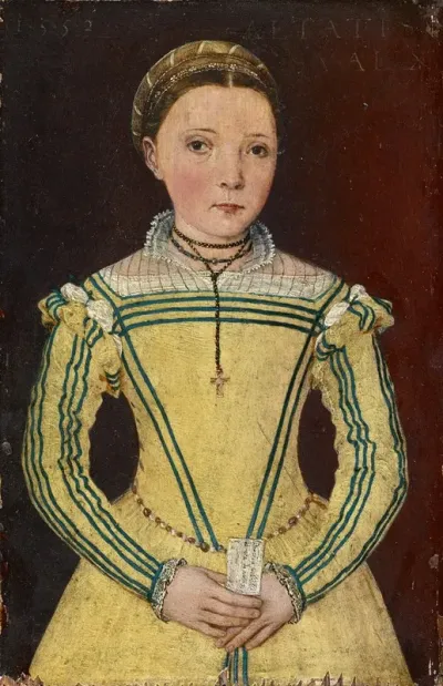 Portrait Of Dorothea Curio Daughter Of Professor Celio Secondo Curio 2