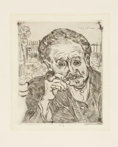 Portrait Of Dr Gachet