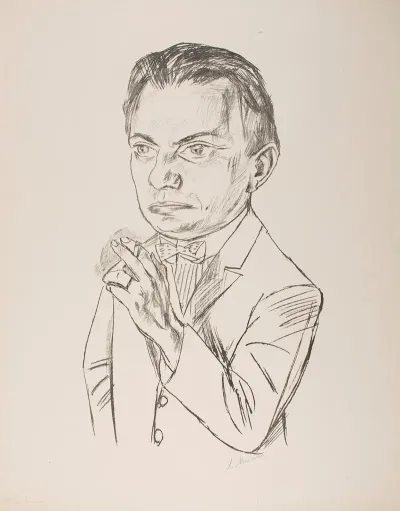 Portrait Of Dr Heinrich Simon
