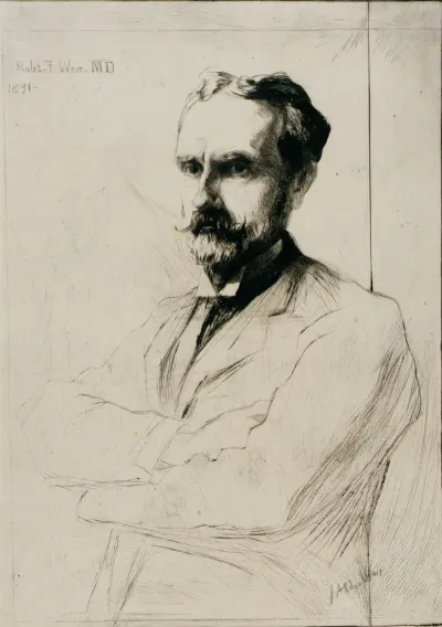 Portrait Of Dr Robert F Weir