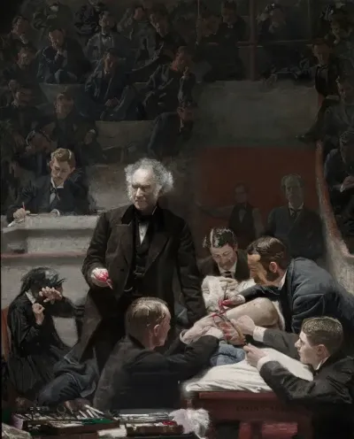 Portrait Of Dr Samuel D Gross The Gross Clinic