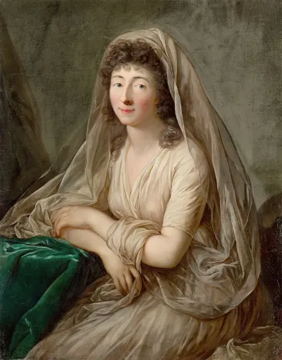 Portrait Of Duchess Dorothea Von Courland