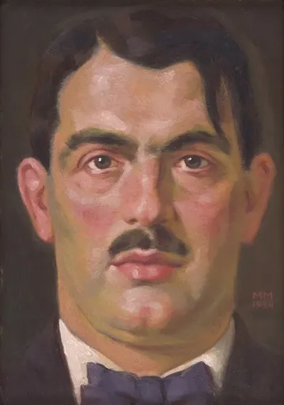 Portrait Of E B Lukac