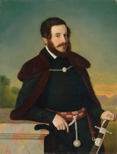 Portrait Of E Szmrecsanyi
