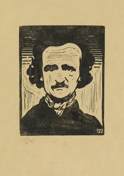Portrait Of Edgar Allan Poe