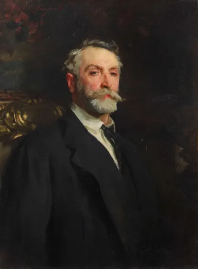 Portrait Of Edgar Vincent Viscount Dabernon
