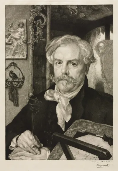 Portrait Of Edmond De Goncourt 2
