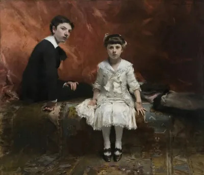 Portrait Of Edouard And Marie Louise Pailleron