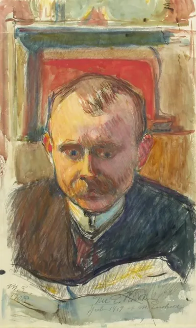 Portrait Of Edvard Richter