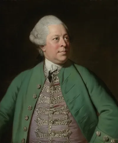 Portrait Of Edward Holden Cruttenden 1720 1771