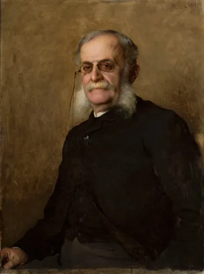 Portrait Of Edward Leo 1829 1901 Editor Of Gazeta Polska