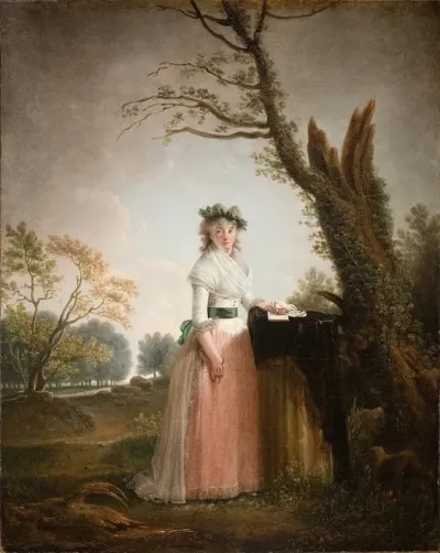 Portrait Of Eleonora Chigi Princess Of Teano
