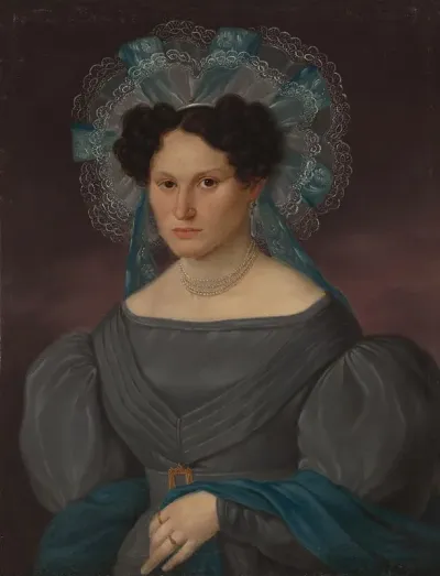 Portrait Of Eleonora Gomolinska Nee Pelletier