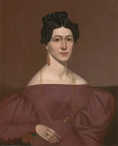 Portrait Of Eliza C Ayres
