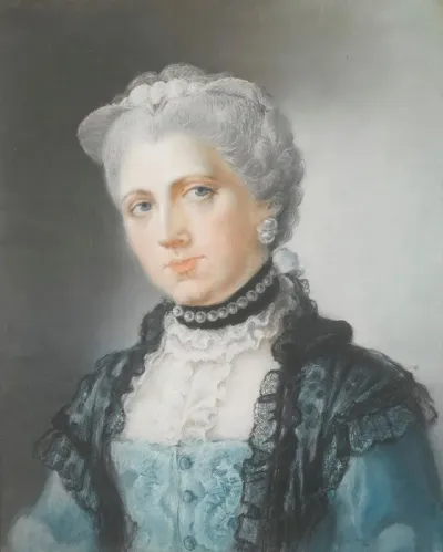Portrait Of Elizabeth Countess Of Waldegrave 1760 1816