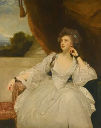 Portrait Of Elizabeth Falconer Mrs Stanhope As Contemplation