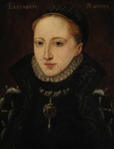 Portrait Of Elizabeth I Queen Of England 1503 1603