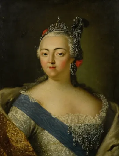 Portrait Of Elizabeth Petrovna