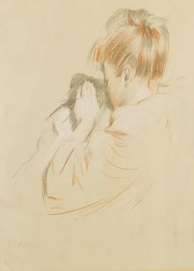 Portrait Of Ellen The Artists Daughter