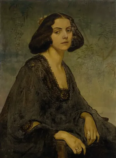 Portrait Of Ellen Von Kohl