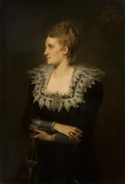 Portrait Of Elzbieta De Vaux