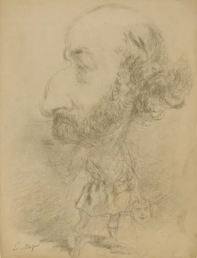 Portrait Of Emile Augier