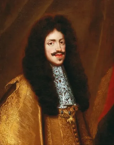 Portrait Of Emperor Leopold I As A Young Man Wearing The Order Of The Golden Fleece