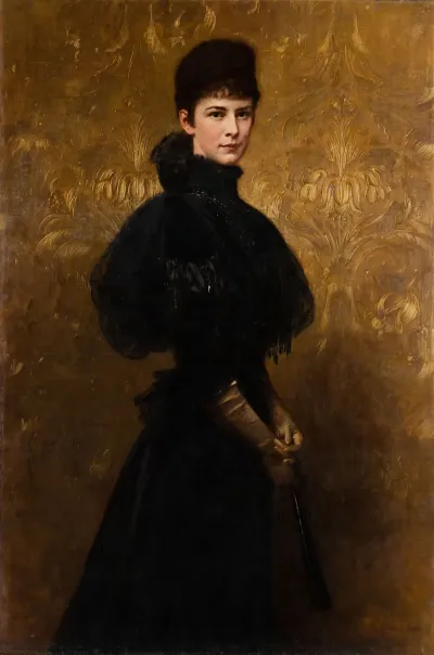 Portrait Of Empress Elisabeth