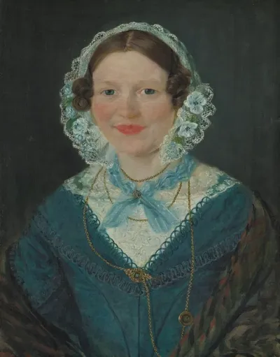 Portrait Of Engel Marie Delphin