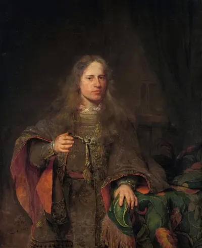 Portrait Of Ernest De Beverenlord Of West Ijsselmonde And De Lindt