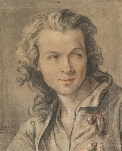 Portrait Of Etienne Maurice Falconet 1716 1791