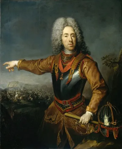 Portrait Of Eugene Prince Of Savoy