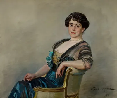 Portrait Of Eugenia Jasienska