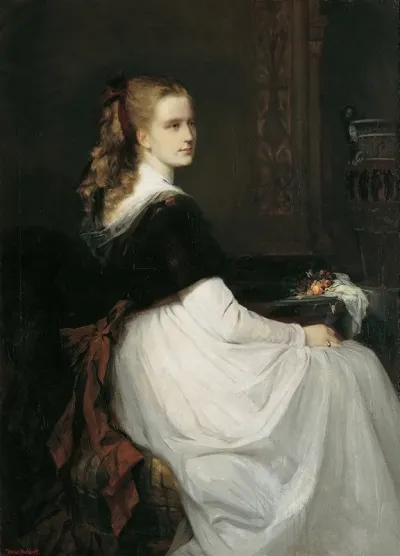 Portrait Of Eugenie Scheuffelen