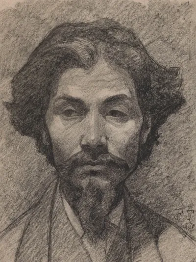 Portrait Of Felicien Rops