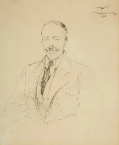 Portrait Of Feliks Konopka 1888 1982