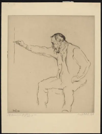 Portrait Of Ferdinand Hodler 2