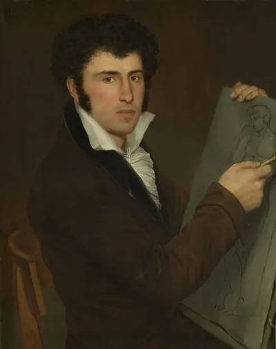 Portrait Of Filips Jacob Van Houtte