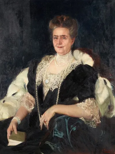 Portrait Of Frances Tracy Morgan