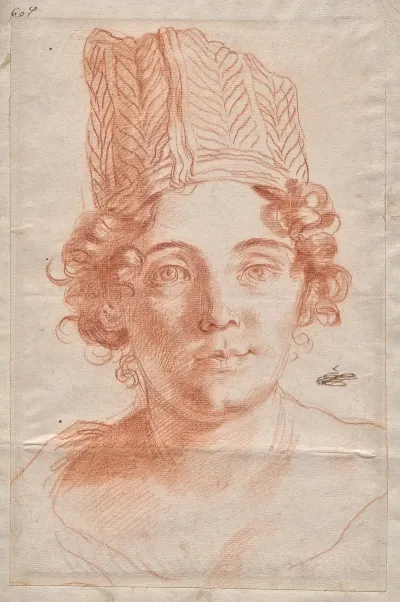 Portrait Of Francesca Gommi Wife Of Carlo Maratti
