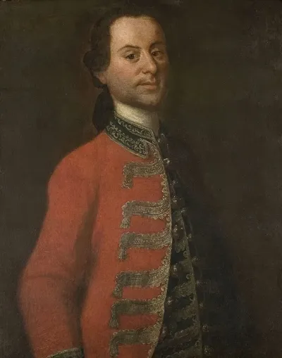 Portrait Of Franciszek Botty Captain Of Pidhirtsi