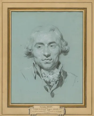 Portrait Of Francois Jean Hoin 1748 1808
