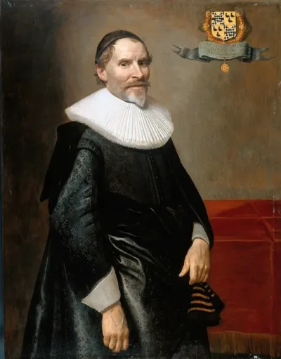 Portrait Of Francois Van Aerssen Lord Of Sommelsdijk De Plaat And Spijk